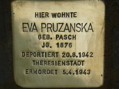 Stolperstein für Eva Pruzanska