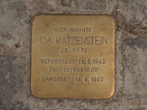 Stolperstein Ida Katzenstein