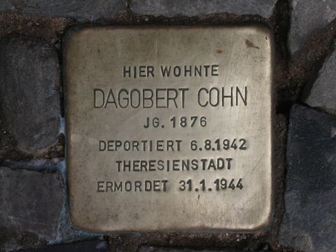 Stolperstein Dagobert Cohn