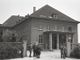 Historisches Foto des Museumsgebäudes in Berlin-Karlshorst, ehemaliges Offizierskasino, Ort der bedingungslosen Kapitulation der Wehrmacht