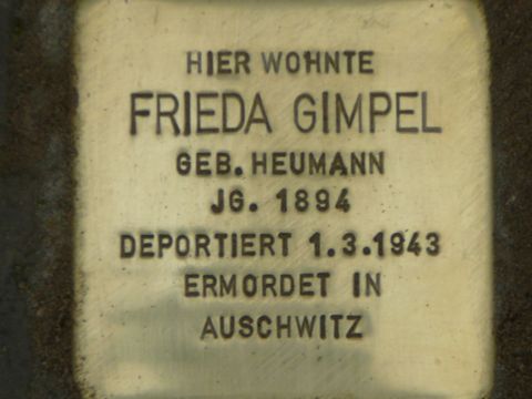 Stolperstein Frieda Gimpel