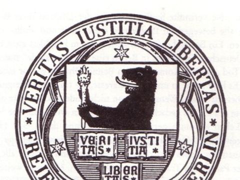 Das Wappenschild der Freien Universität Berlin