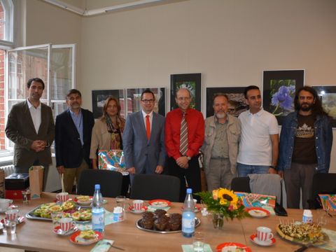 Türkische Delegation wird im Rathaus Köpenick empfangen