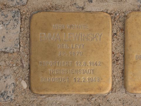 Stolperstein Emma Lewinsky