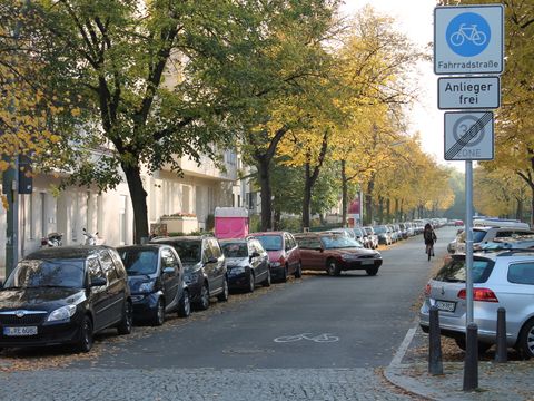 Fahrradstraße, 31.10.2011