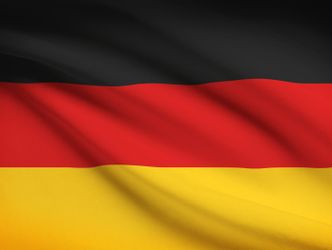 Foto einer Deutschlandflagge