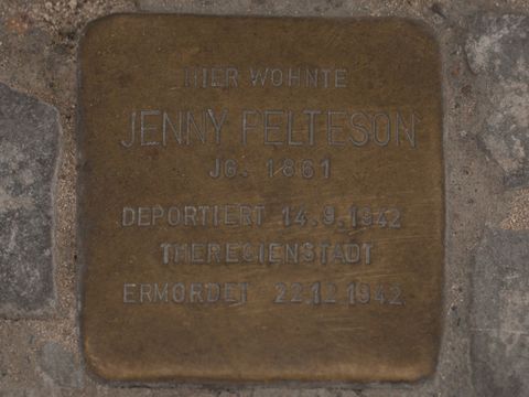 Stolperstein Jenny Pelteson, 25.03.2012