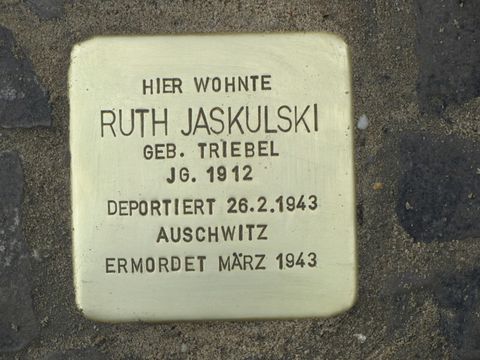 Stolperstein Ruth Jaskulski