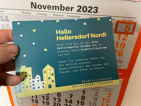 Karte "Hallo Hellersdorf-Nord" des Stadtteilzentrums „Helle Terrasse“