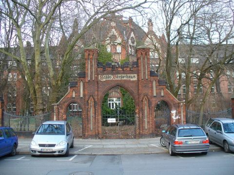 Bürgerhaus, später Max-Bürger-Krankenhaus, Foto: KHMM