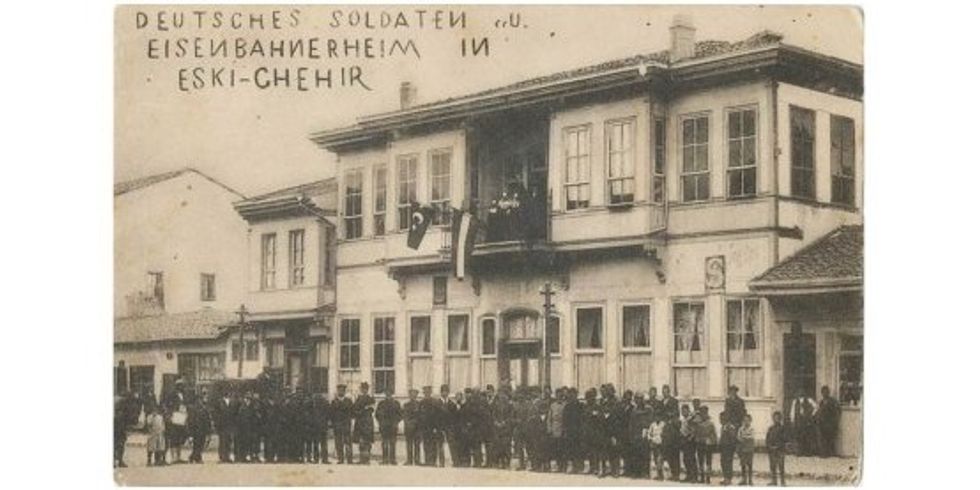Foto zeigt das Eisenbahnheim in Eskişehir