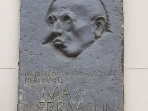 Gedenktafel für Max Hermann-Neiße, 9.3.2011, Foto: KHMM
