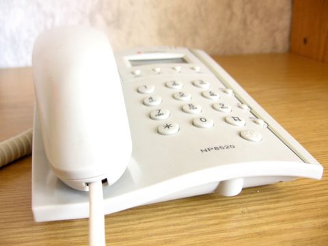 Ein Telefon als Symbol für Ihre Kontaktaufnahme mit uns