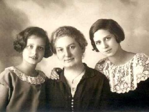 Anna, Hannah und Lotte Aaron (etwa 1925), Foto: Familienbesitz
