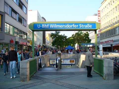 U Bahnhof Wilmersdorfer StraÃe