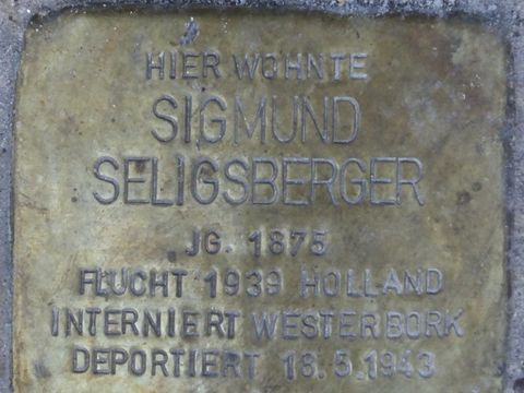 Stolperstein Sigmund Seligsberger