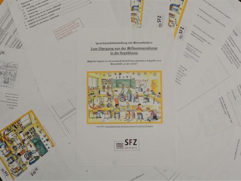 SFZ-Schwerpunktthema: Sprachstandsfeststellung mit Wimmelbildern
