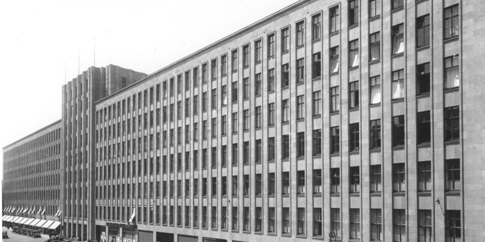 Karstadt-Gebäude 1930 damalige Neue Königstr. 27