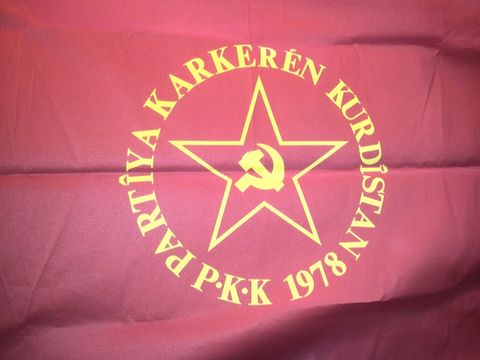 Flagge der PKK 1978-1995
