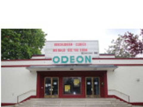 Bildvergrößerung: Foto vom geschlossenem Odeon im Mai 2020