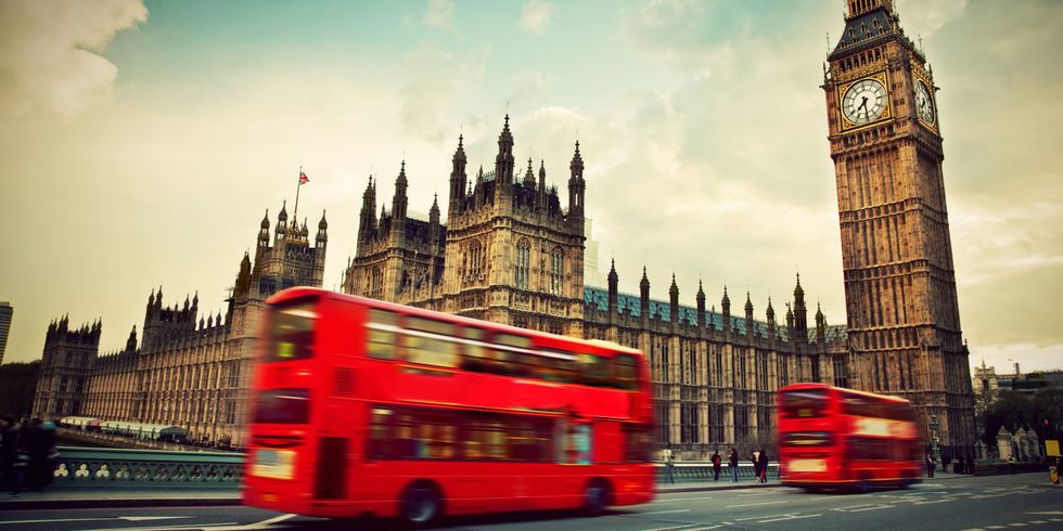 Rote Busse in London