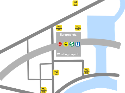 Karte der neuen Jelbi-Punkte am Hauptbahnhof