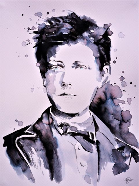 Bildvergrößerung: Portrait von Arthur Rimbaud