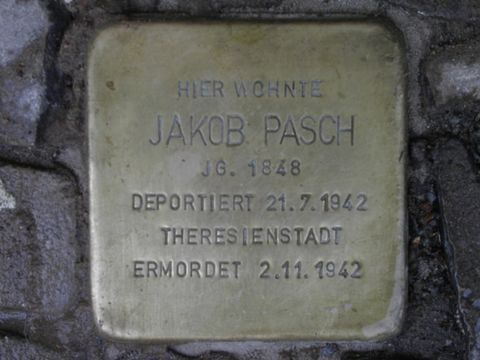 Stolperstein Jakob Pasch