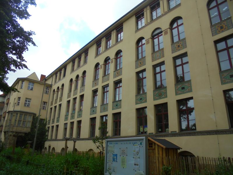 Schulfassade Gesamtansicht Grundschule am Stadtpark Steglitz