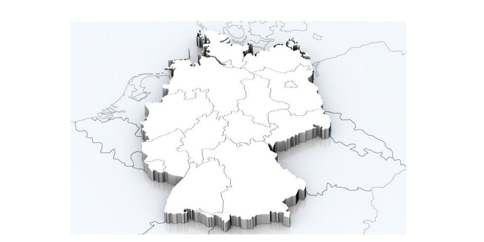 Deutschland und angrenzende Länder