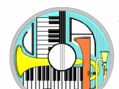 Logo van de Vrije Orgelclub Antwerpen FV