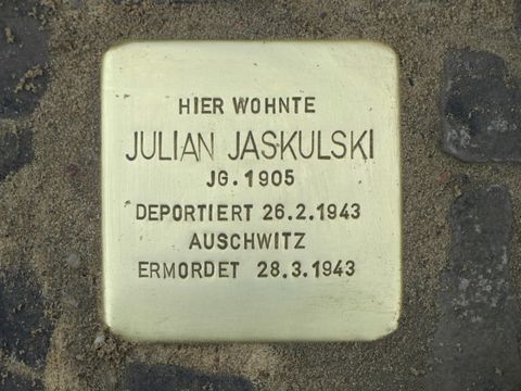 Stolperstein Julian Jaskulski