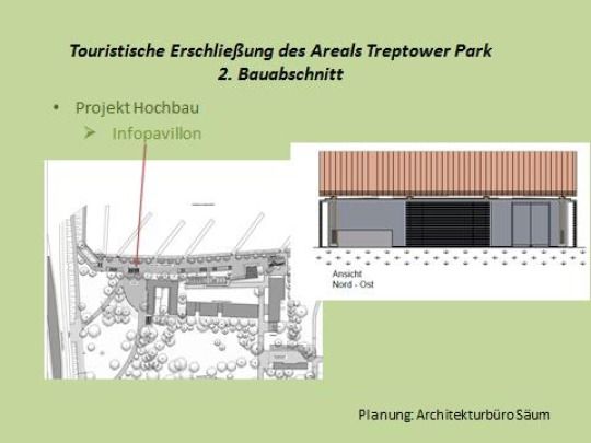 Projekt Hochbau - Infopavillon