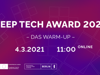 Link zu: Warm-up Deep Tech Award 2021