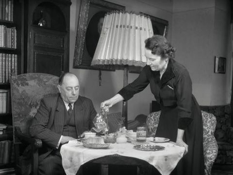 Bildvergrößerung: Walther Schreiber (CDU) mit Frau Ada Schreiber, 1951