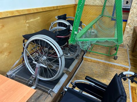 Rollstühle für den Invalidensport