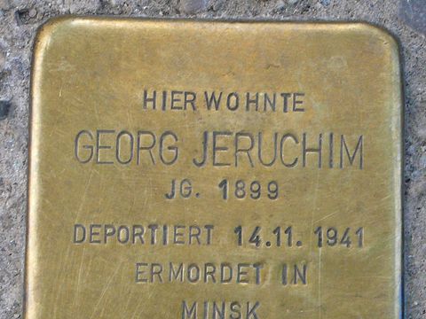 Stolperstein Georg Jeruchim
