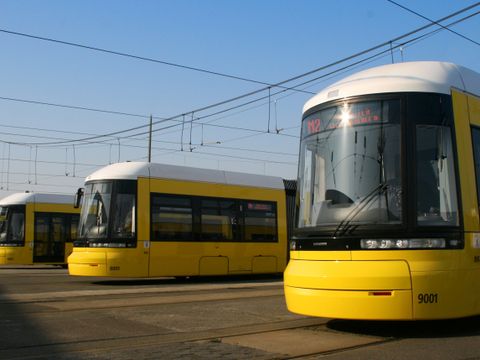 Bombardier FLEXITY Berlin Straßenbahn, Berliner Verkehrsbetriebe, BVG.