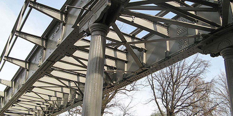 Detail der Yorckbrücke Nr. 5