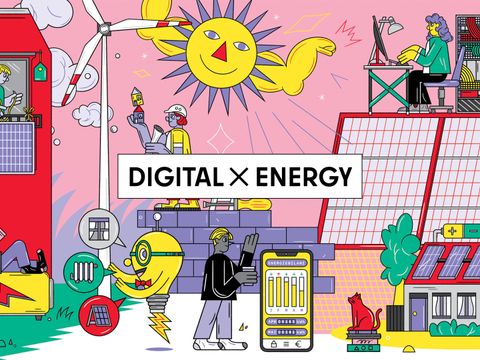 Titelbild von Digital x Energy