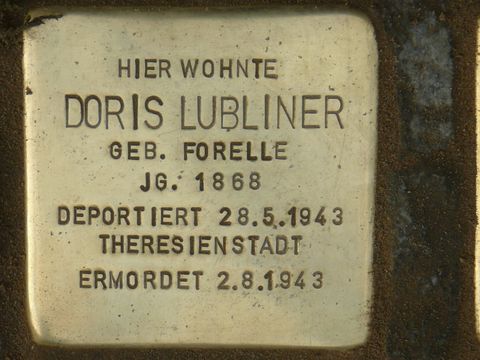 Stolperstein für Doris Lubliner