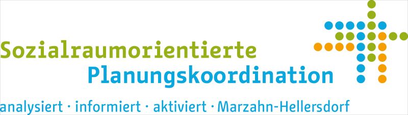 Logo der Sozialraumorientierten Planungskoordination im Bezirk Marzahn-Hellersdorf