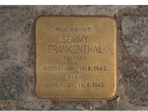 Stolperstein Semmy Frankenthal