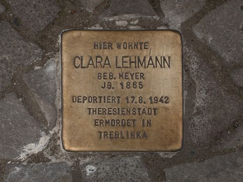 Stolperstein Clara Lehmann