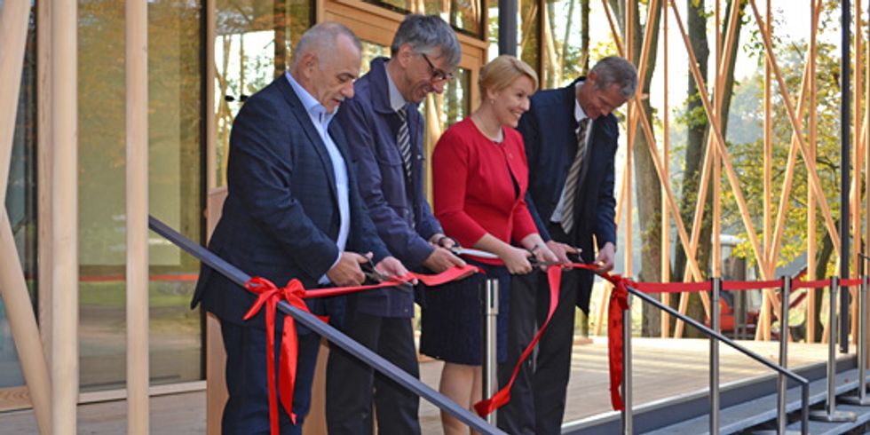 Eröffnung des Umweltbildungszentrums im Britzer Garten