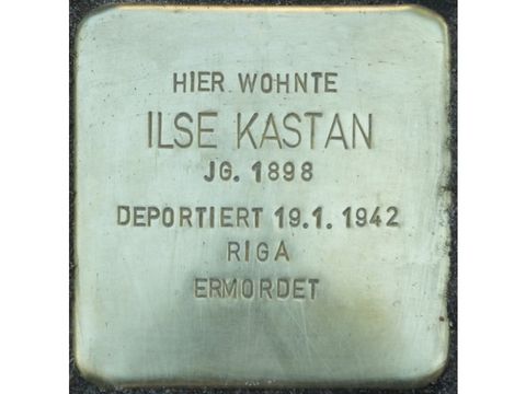 Stolperstein Ilse Kastan