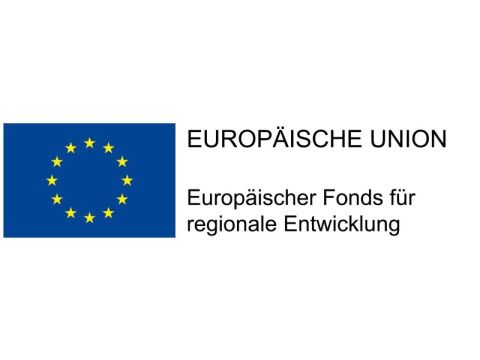 Logo der Europäischen Union mit der Aufschrift Europäischer Fonds für regionale Entwicklung