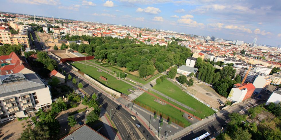 Areal der Gedenkstätte Berliner Mauer