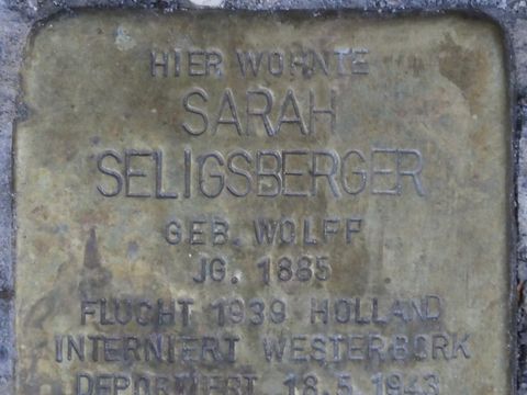 Stolperstein Sarah Seligsberger