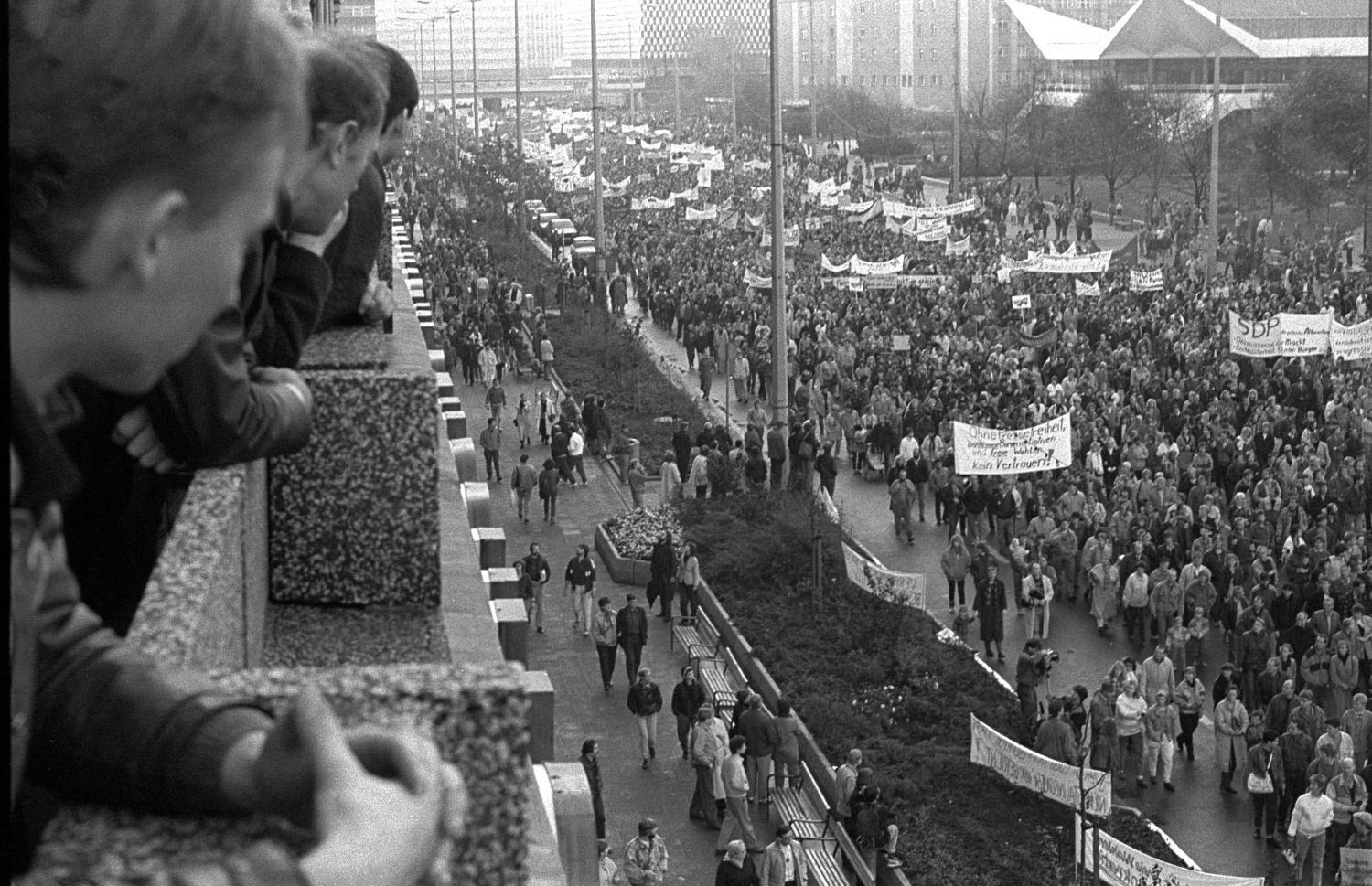 Großdemonstration am 4. November 1989 durch Ost-Berlin